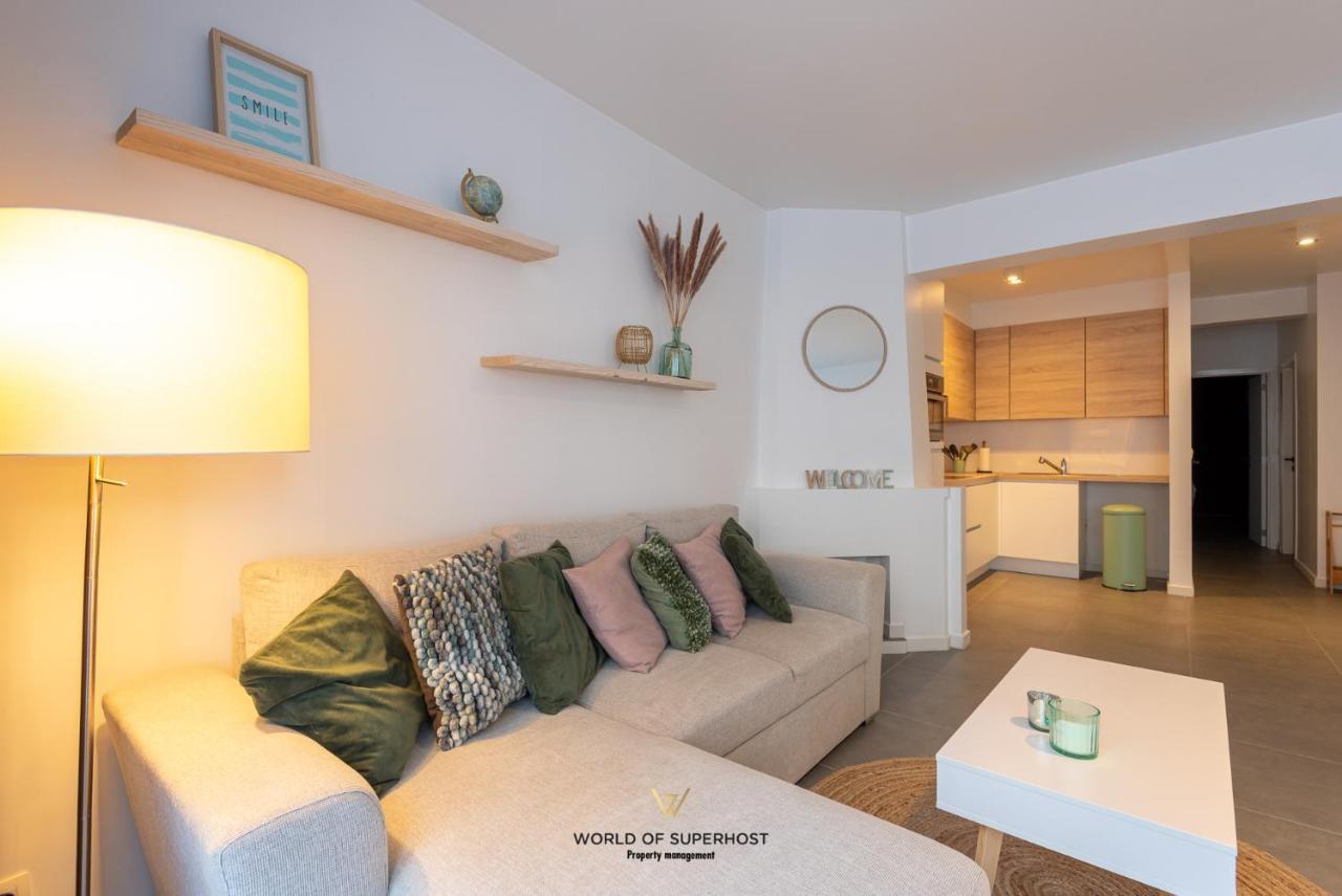 Spacious Apartment Closeby The Sea Up To 6 People! Ostende Extérieur photo