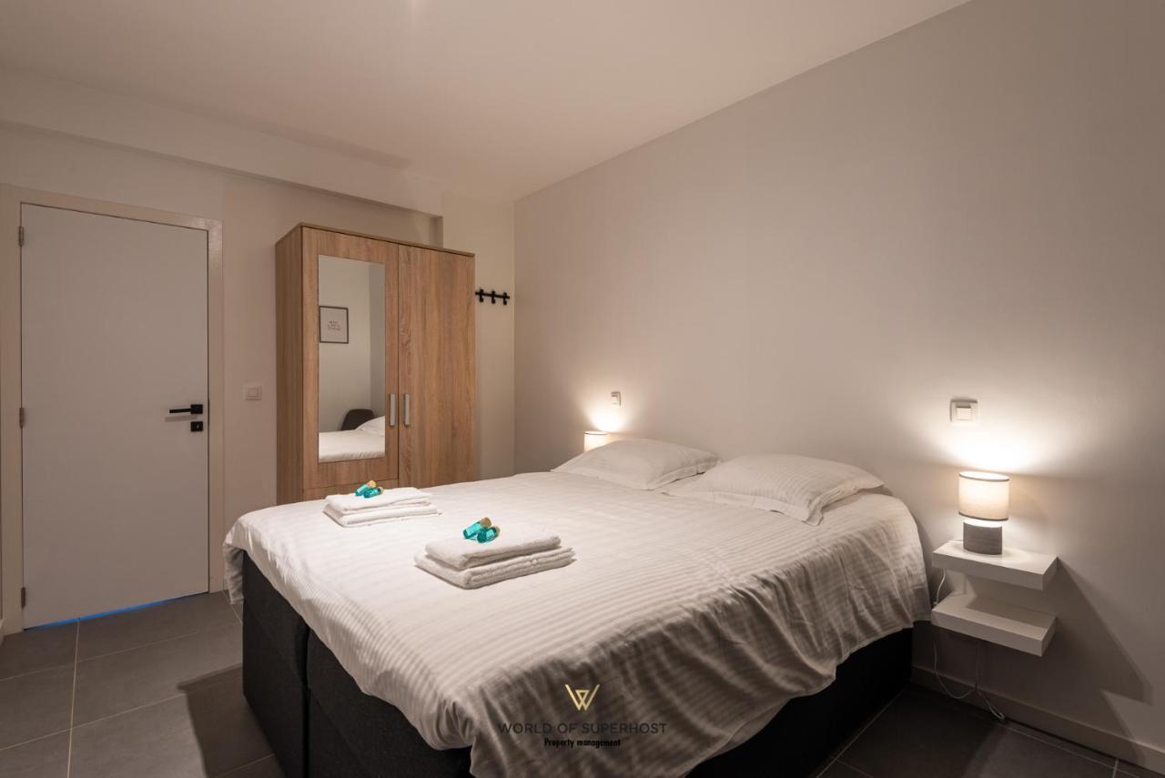 Spacious Apartment Closeby The Sea Up To 6 People! Ostende Extérieur photo